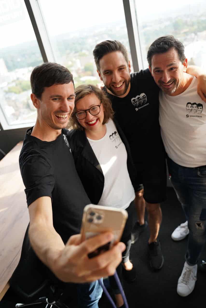 Gründer Emmerich, Martinez, Reymann, CEO Olga Homering