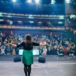 Auf der Speechless Bühne. Foto: Christian Stein